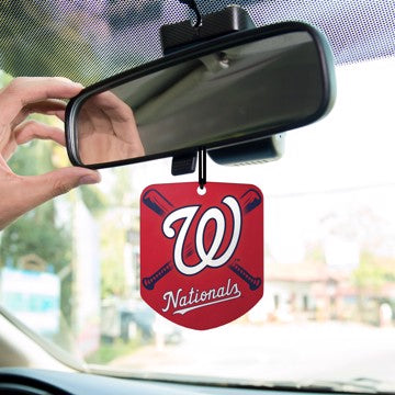 Wholesale-Washington Nationals Air Freshener 2-pk MLB Interior Auto Accessory - 2 Piece SKU: 63171