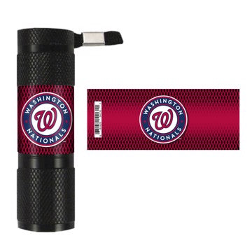 Wholesale-Washington Nationals Flashlight MLB 1.1" H x 0.3" W x 3.4" L SKU: 62287