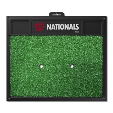 Wholesale-Washington Nationals Golf Hitting Mat MLB 20" x 17" SKU: 16858