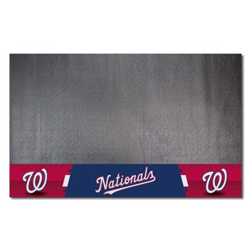 Wholesale-Washington Nationals Grill Mat MLB Vinyl Mat - 26" x 42" SKU: 12173