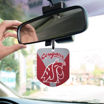 Wholesale-Washington State Air Freshener 2-pk Washington State University Air Freshener 2-pk 2.75” x 3.5” - "WSU Cougar" Logo & Wordmark SKU: 61641