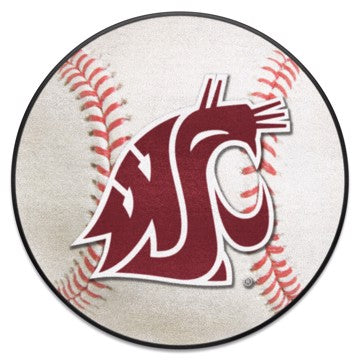 Wholesale-Washington State Cougars Baseball Mat 27" diameter SKU: 627