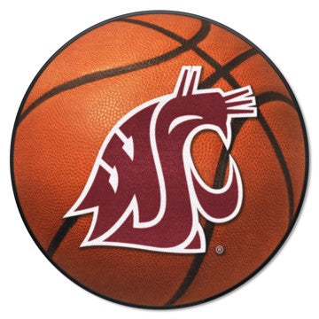 Wholesale-Washington State Cougars Basketball Mat 27" diameter SKU: 626