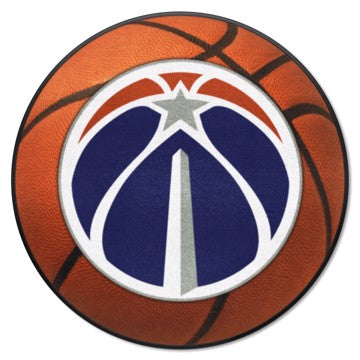 Wholesale-Washington Wizards Basketball Mat NBA Accent Rug - Round - 27" diameter SKU: 10192