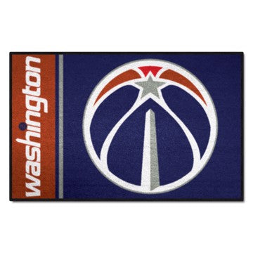 Wholesale-Washington Wizards Starter Mat - Uniform NBA Accent Rug - 19" x 30" SKU: 17932