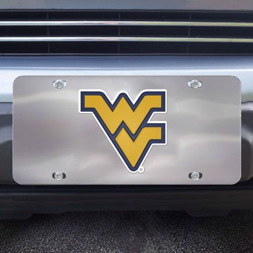 Wholesale-West Virginia Diecast License Plate West Virginia University Diecast License Plate 12"x6" SKU: 27200