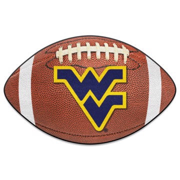 Wholesale-West Virginia Mountaineers Football Mat 20.5"x32.5" SKU: 2461