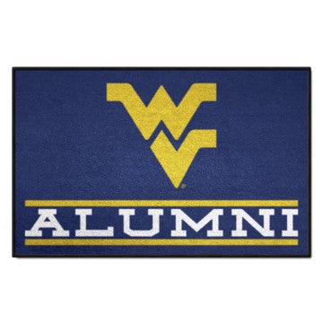 Wholesale-West Virginia Mountaineers Starter Mat - Alumni 19"x30" SKU: 18344