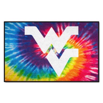Wholesale-West Virginia Mountaineers Starter Mat - Tie Dye 19"x30" SKU: 34084