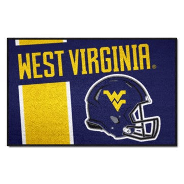 Wholesale-West Virginia Mountaineers Starter Mat - Uniform 19"x30" SKU: 18790