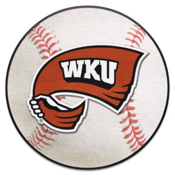 Wholesale-Western Kentucky Hilltoppers Baseball Mat 27" diameter SKU: 1325