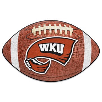 Wholesale-Western Kentucky Hilltoppers Football Mat 20.5"x32.5" SKU: 1324