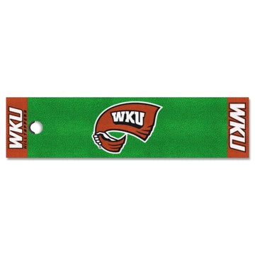 Wholesale-Western Kentucky Hilltoppers Putting Green Mat 1.5ft. x 6ft. SKU: 21715