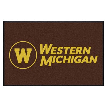 Wholesale-Western Michigan4X6 High-Traffic Mat with Durable Rubber Backing 43"x67" - Landscape Orientation - Indoor SKU: 9789