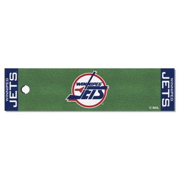 Wholesale-Winnipeg Jets Putting Green Mat - Retro Collection NHL 18" x 72" SKU: 35618