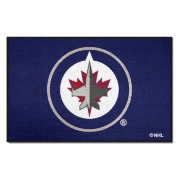 Wholesale-Winnipeg Jets Starter Mat NHL Accent Rug - 19" x 30" SKU: 10513
