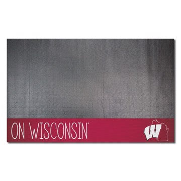 Wholesale-Wisconsin Badgers Southern Style Grill Mat 26in. x 42in. SKU: 21243