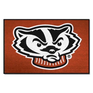 Wholesale-Wisconsin Badgers Starter Mat 19"x30" SKU: 5114