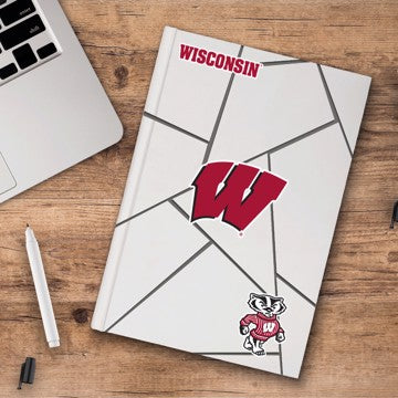 Wholesale-Wisconsin Decal 3-pk University of Wisconsin Decal 3-pk 5” x 6.25” - 3 Various Logos / Wordmark SKU: 61071
