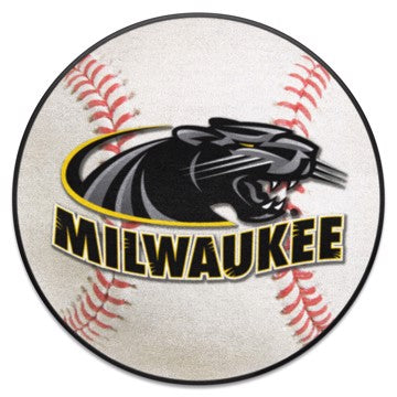 Wholesale-Wisconsin-Milwaukee Panthers Baseball Mat 27" diameter SKU: 555