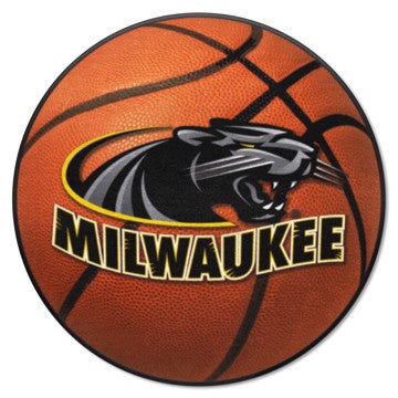 Wholesale-Wisconsin-Milwaukee Panthers Basketball Mat 27" diameter SKU: 554